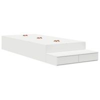 cama con almacenamiento con cajon 100 cm madera de ingenieria vidaxl