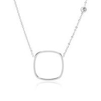 cadena de acero inoxidable con circonitas