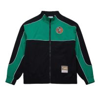 chaqueta boston celtics black mesh full zip mitchell and ness