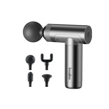 Terraillon Pistola De Masaje Muscular Con 5 Accesorios - Musclemassager