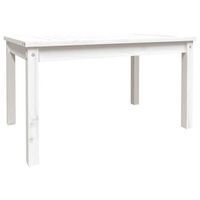 mesa de jardin  mesa de exterior madera maciza de pino blanco 825x505x45 cm
