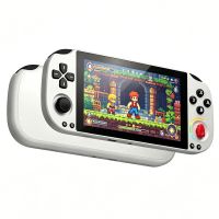 64g gamemt psk5000 consola de juegos pantalla de 5 pulgadas portatil con joystick hall 3gb ram 32gb rom wifi6 y blueto