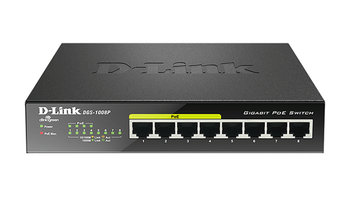 8-PORT 10/100/1000MBPS DESKTOP SWITCH W/4 POE PORT