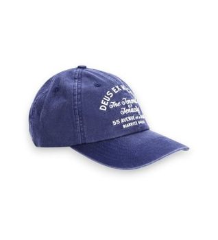 Deus Ex Machina para hombre. D263MHA173 Gorra Biarritz Sign azul (OSFA), Casual, Algodón