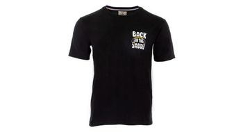 Camiseta lebram back in the saddle negra