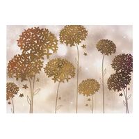 papel pintado 3d - golden garden 350x245 cm