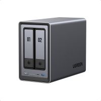 nas ugreen nasync dxp2800 intel n100 8gb ddr5 2 bahias hasta 64tb