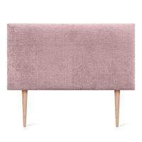 dhome cabecero de lana natural 90x105cm con patas camas 8090 - salmon