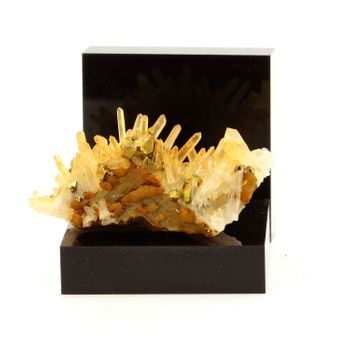 Siderite, Cuarzo, Piedra De Pirita Natural De Francia, Mina De Saint-pierre De-méage-mesage, Rock Multicolor Con Certificado De Autenticidad Incluido