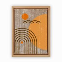 pintura decorativa lienzo lnj21804047907-3646 multicolor 36x46 cm