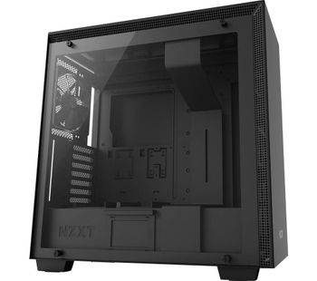 H700 ATX Mid-Tower PC Case - Black, Black