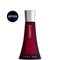 hugo boss deep red for her eau de parfum 50ml