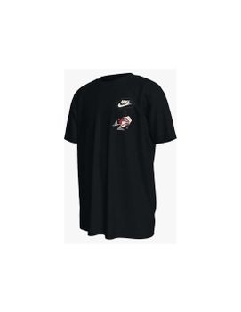 Camiseta Nike Nsw Tee Boxy 3 Infantil Negro