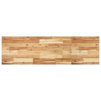 Tablero De Mesa Rectangular Madera Maciza Acacia 160x40x2 Cm Vidaxl
