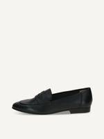 caprice slipper black made of leather size 40