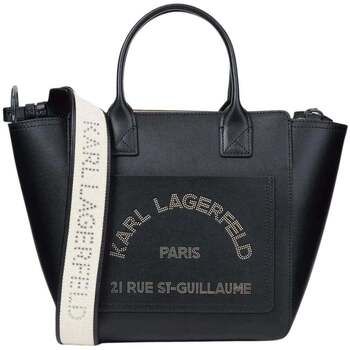 Karl Lagerfeld Bolsa Bolso Tote de Piel Negro para mujer