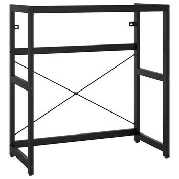 Estructura De Lavabo | Mueble De Lavabo De Hierro Negro 79x38x83 Cm
