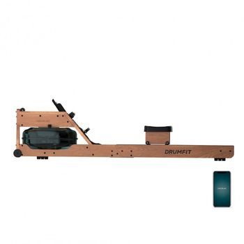 Remos De Agua Drumfit Rower 20000 Neptuno Wood Cecotec