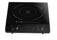 aigostar flame - placa de induccion portatil placa induccion portatil de 2000 w control tactil 10 niveles de potencia 10 ajustes de temperatura pantalla digital led temporizador de 3 horas