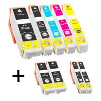 compatible multipack epson expression premium xp-640 printer ink cartridges 9 pack -c13t33514010
