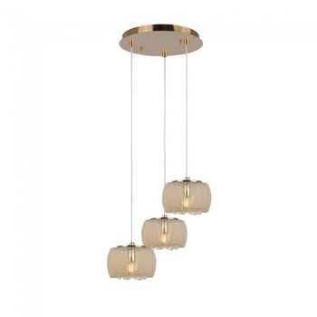 Lámpara colgante cristalia (3 luces)