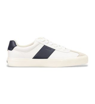 BOSS para hombre. 50557852 Zapatillas Aiden Teen blanco (42), Plano, Cordones, Casual