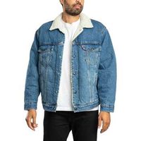 levis abrigo chaqueta sherpa de corte relajado para hombre