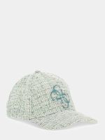 gorra de tweed mezcla de lana
