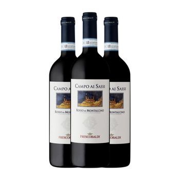 Marchesi De' Frescobaldi Vino Tinto Castelgiocondo Campo Ai Sassi Rosso 75 Cl 14.5% Vol. (pack De 3 Unidades)
