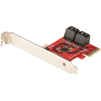 sata pcie card - 4 port 6gbps pcie sata expansion card asm11 64