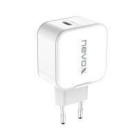 cargador nevox 1880 interior universal usb-c 20w blanco