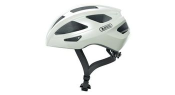 Casco abus macator blanco perla