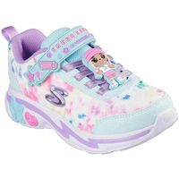 skechers sandalias snuggle sneaks skech squad 302214n-mtmt mint multi para nina