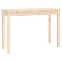 mesa consola  mesa de entrada  mesa auxiliar madera maciza de pino 110x40x75 cm
