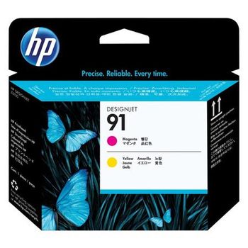 HP 91 Yellow and Magenta Original Printhead