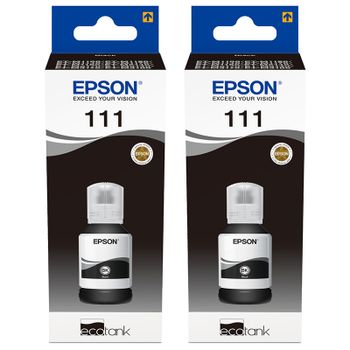 Epson T03M1 (T03M140) Black Original Ink Bottles Twin Pack (2 Pack)
