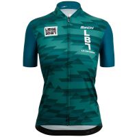 santini classics collection womens liege bastogne liege jersey - xs