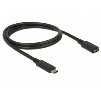 Cable USB-C a USB-C Delock 85533 1 m USB 3.2 Gen 1 Negro