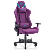 valk nyx silla gaming de tela lila mistico