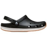 crocs zuecos sabots crocband retro runner noir resistant a leau para mujer