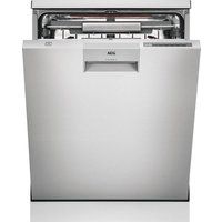 aeg comfortlift ffe63806pm full-size dishwasher - stainless steel stainless steel