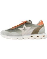 de cetti zapatillas casual hombre cetti 1259 degradado kaki con detalles marrones degrade kaki