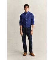 gant para hombre 1000011 jaans regular fit azul oscuro 3434 casual algodon denim