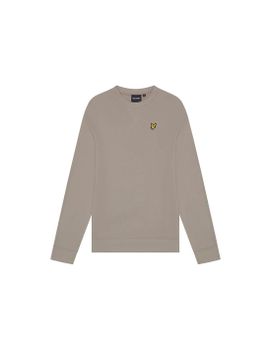 Sudadera Lyle&Scott V1 Crew Neck Beige Hombre