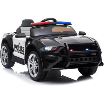 Coche De Policía Ataa - Coche Eléctrico Infantil Para Niños Batería 12v Con Mando Control Remoto