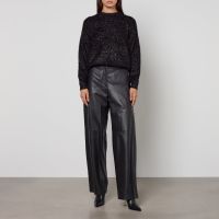 marant etoile sayers lurex-knit jumper - fr 36uk 8