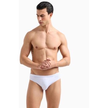 Emporio Armani EA7 Bañador 7M000501 AF14514 SLIP-M0076 WHITE/SILVER para hombre