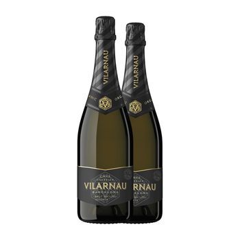 Vilarnau Brut Nature Cava Reserva Botella Magnum 1,5 L 11.5% Vol. (pack De 2 Unidades)