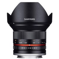 samyang objetivo 12mm f2 ncs cs para camaras micro 43