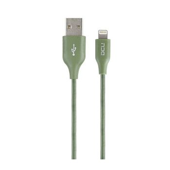 DCU Tecnologic Cable Lightning a USB 2m Verde